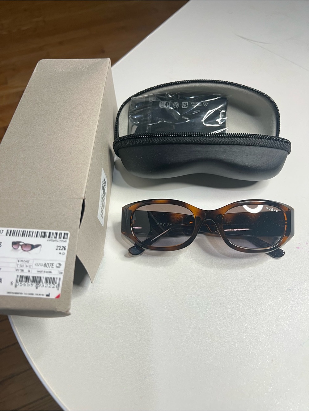 Vogue Women’s Tortoiseshell Sunglasses - Brown